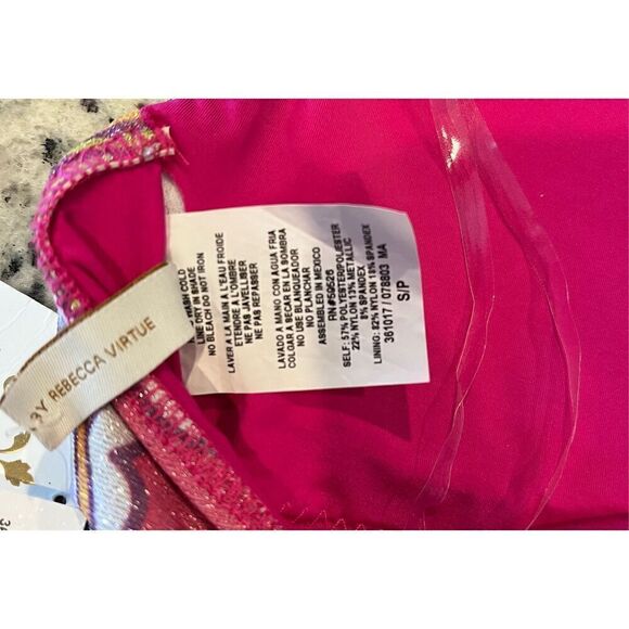 Becca by Rebecca Virtue Psychedelica Nina U-Neck One-Piece - Picture 6 of 6